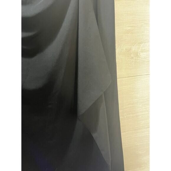 NEW Apostrophe Black‎ Stretch Mini Pencil Skirt Large - Picture 4 of 4